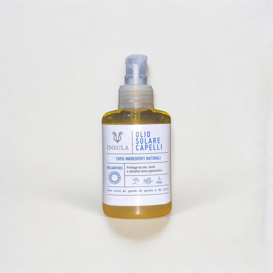 Olio solare capelli